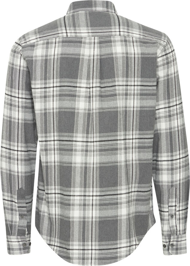 Casual Friday CFANTON LS checked shirt Pewter mix