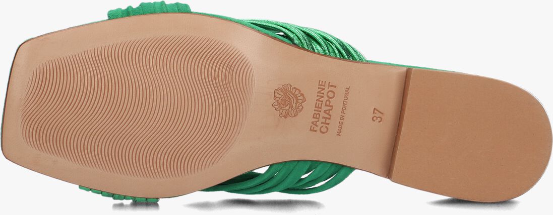 FABIENNE CHAPOT groene fabienne chapot slippers momo sandal