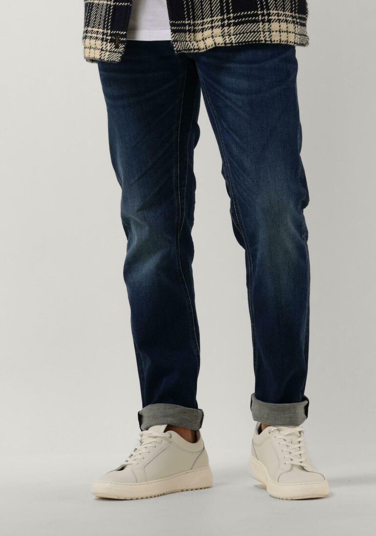 PME LEGEND donkerblauwe pme legend slim fit jeans commander 3.0 deep blue finish