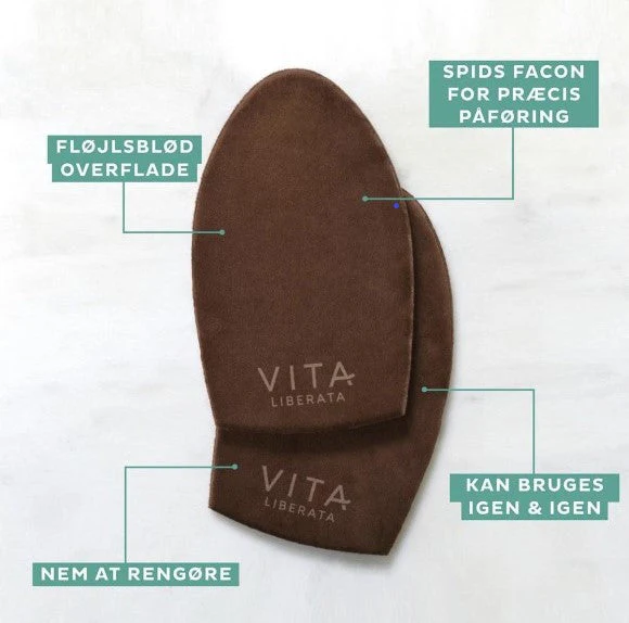 Vita Liberata Velvet Tanning Mitt Dobbeltsidet