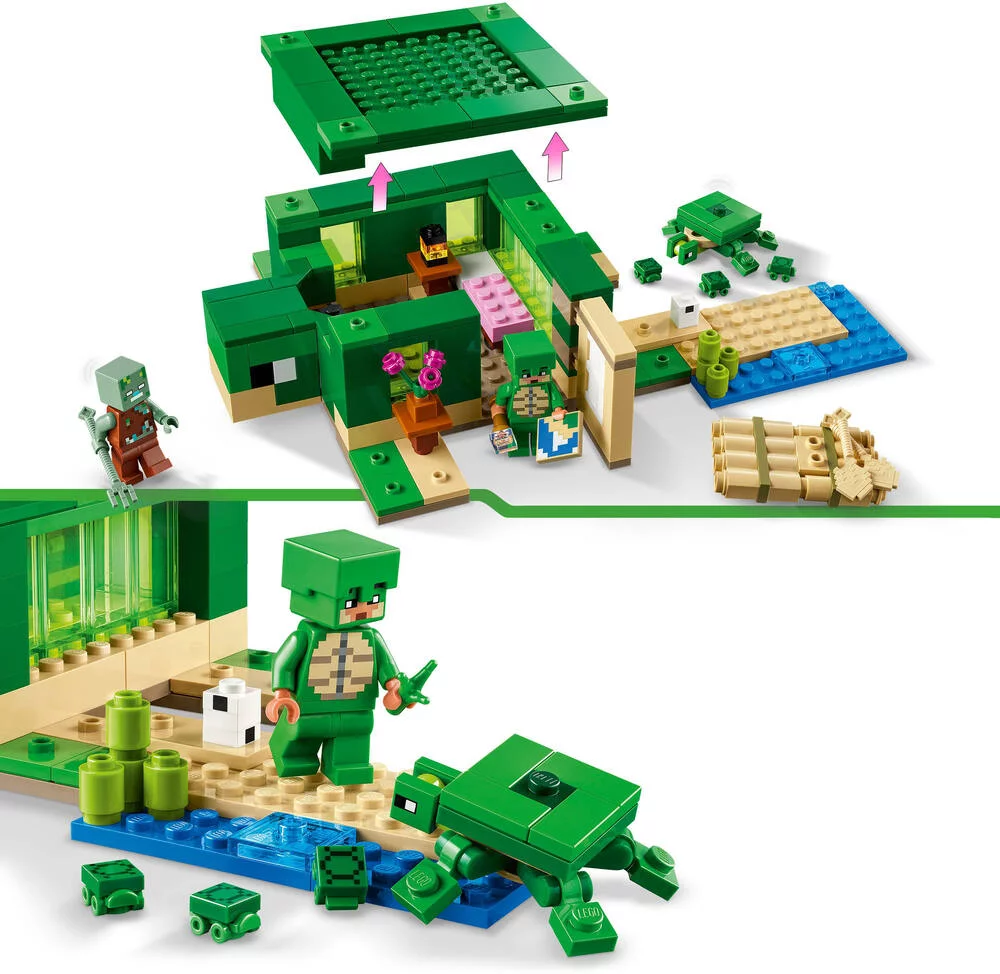 LEGO®MINECRAFT™ 21254 - LA MAISON DE LA PLAGE DE LA TORTUE