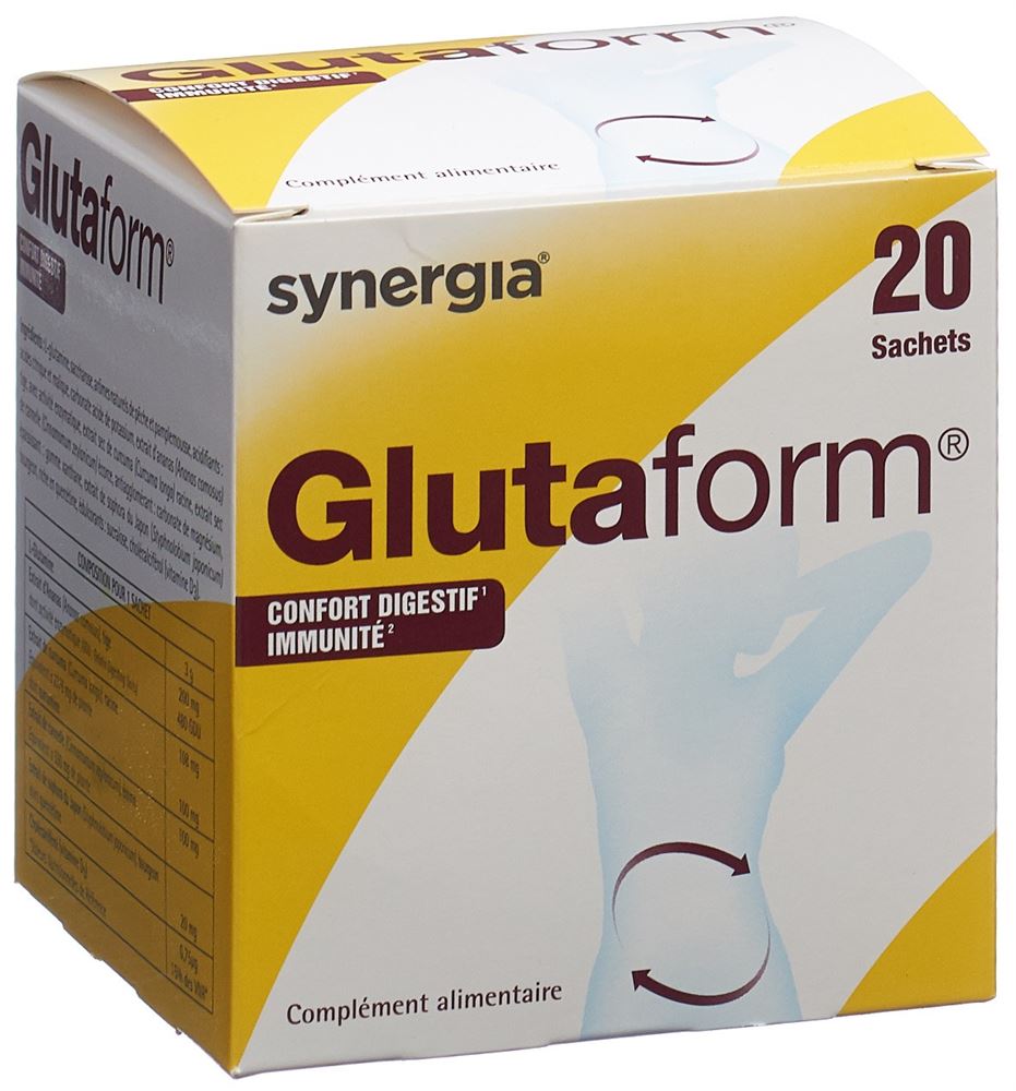 SYNERGIA Glutaform<br>20 Stück, Beutel