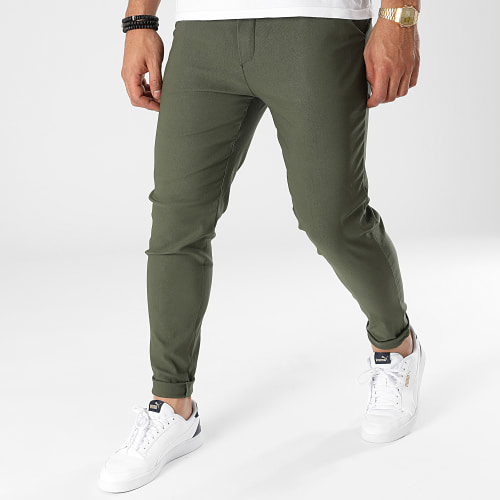 Pantalon chino 1697 Vert Kaki