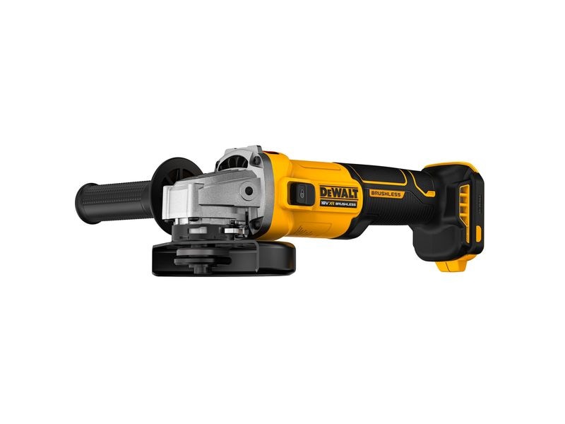 DEWALT Winkelschleifer 18 V DCG407N-XJ Ohne Akku 125-mm-Akku-Winkelschleifer mit bürstenlosem Motor und variabler Drehzahl