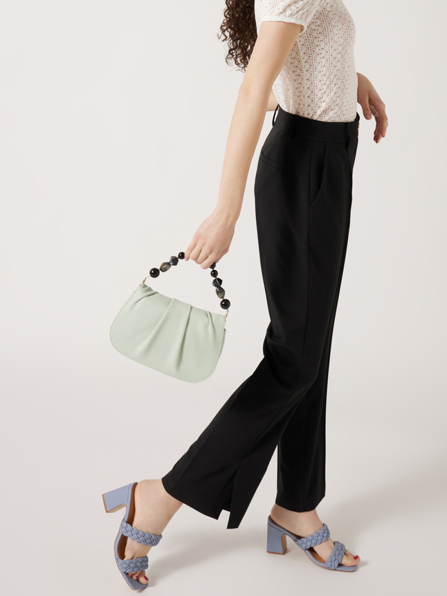 Pantalon taille haute