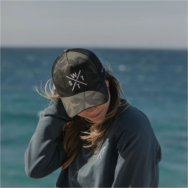 Casquette WATTS TRUCKER CAP TRIBE TROPICAL KAKI TROPICAL KAKI