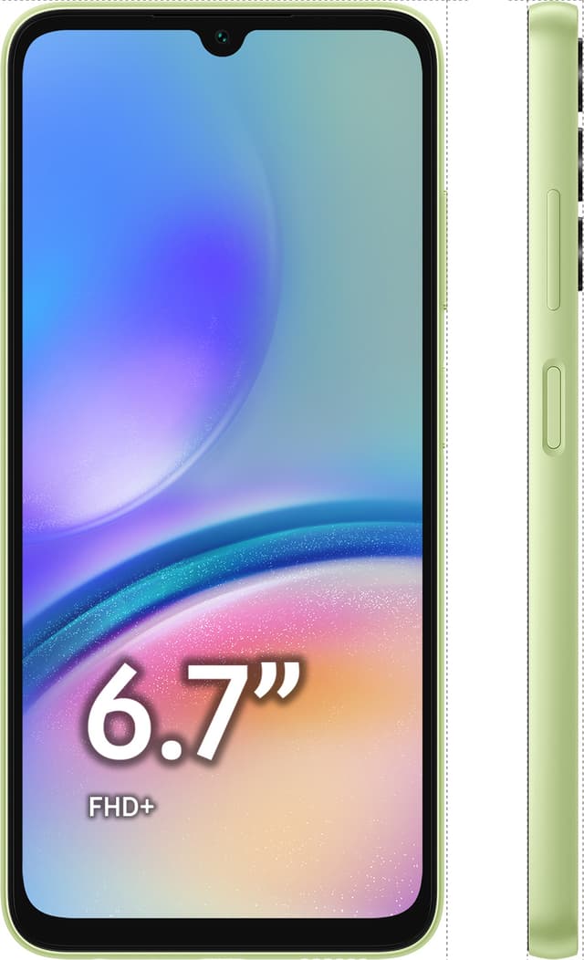 Samsung Galaxy A05s smartphone 4/64GB (grøn)