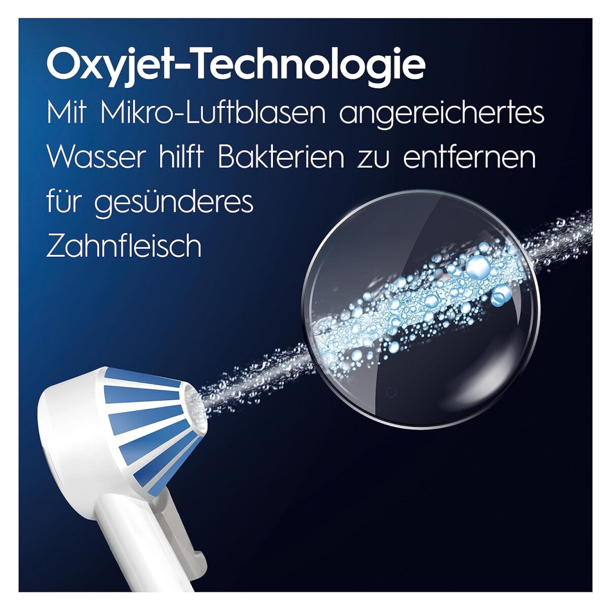 Oral-B Center OxyJet Reinigungssys. Munddusche+iO6