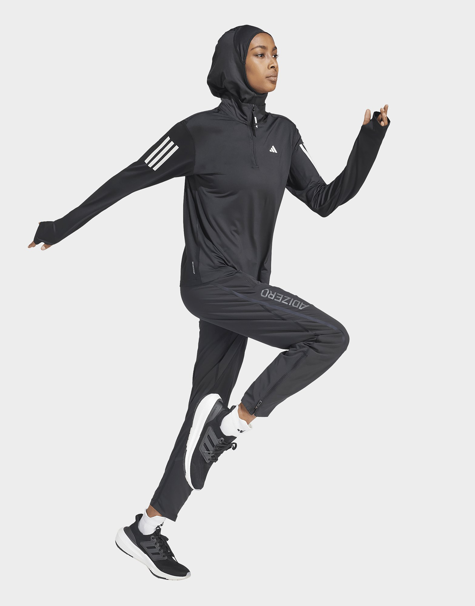 adidas Veste demi-zip Own the Run