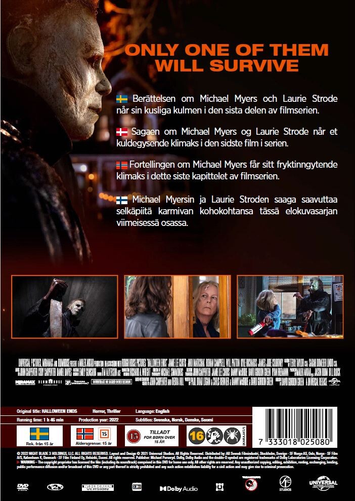 Halloween Ends - DVD