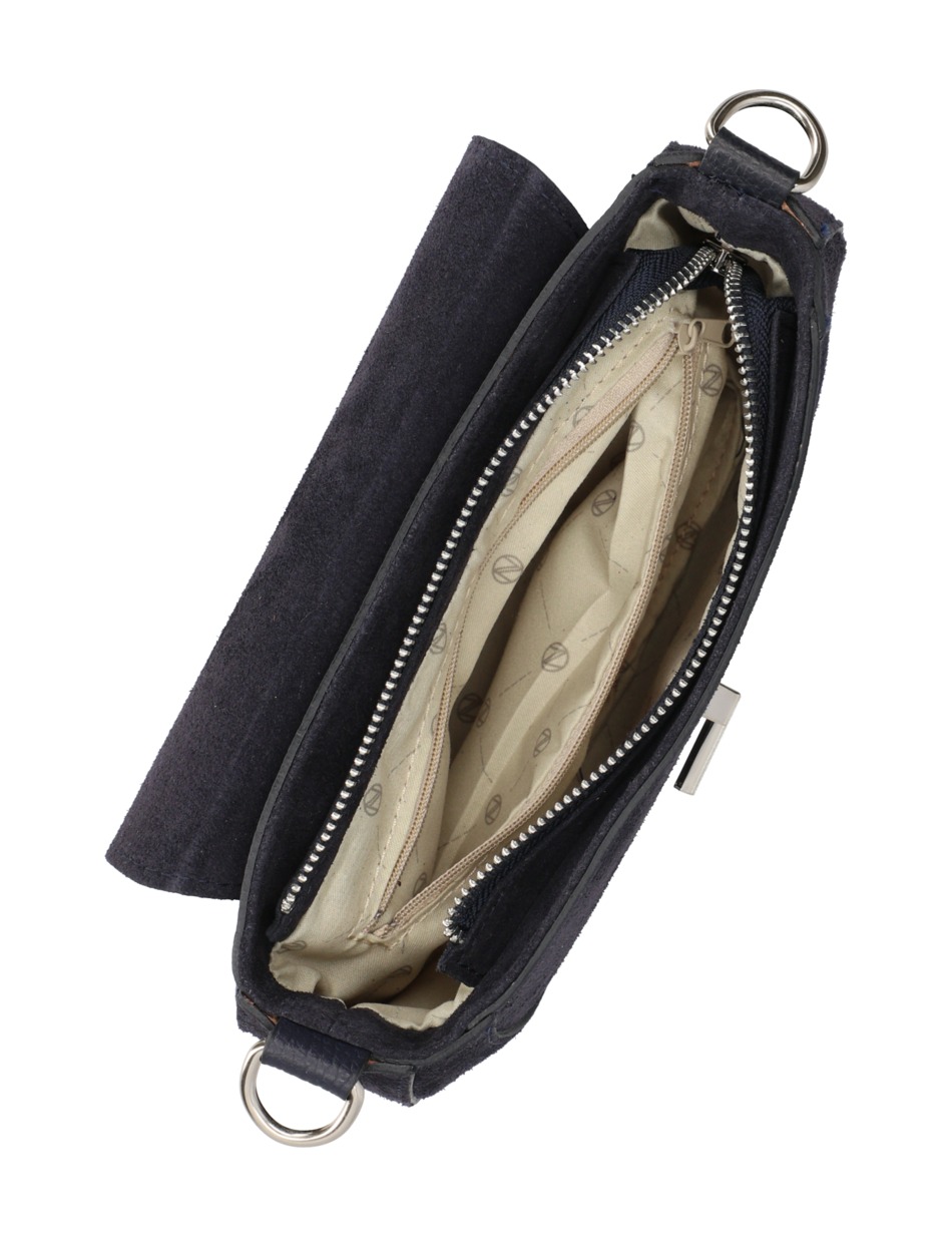 Lederkombination Mini Bag