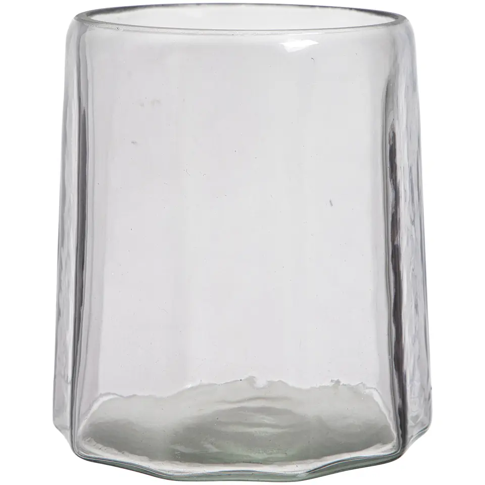 Theelichthouder Dily - zand - 12,5xØ12 cm