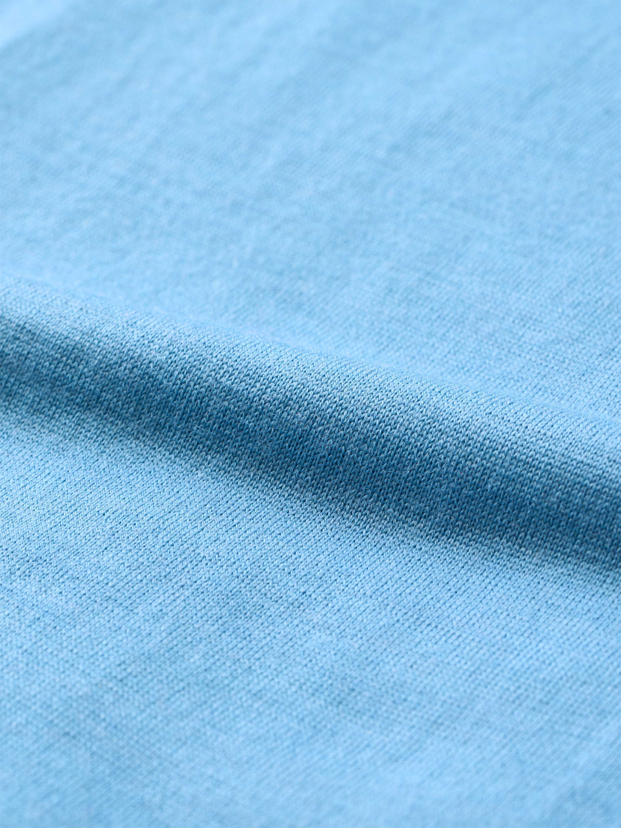Legging van merinowol voor dames in Ijsblauw
