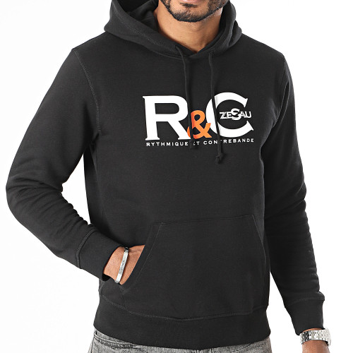 Sweat Capuche R And C Noir