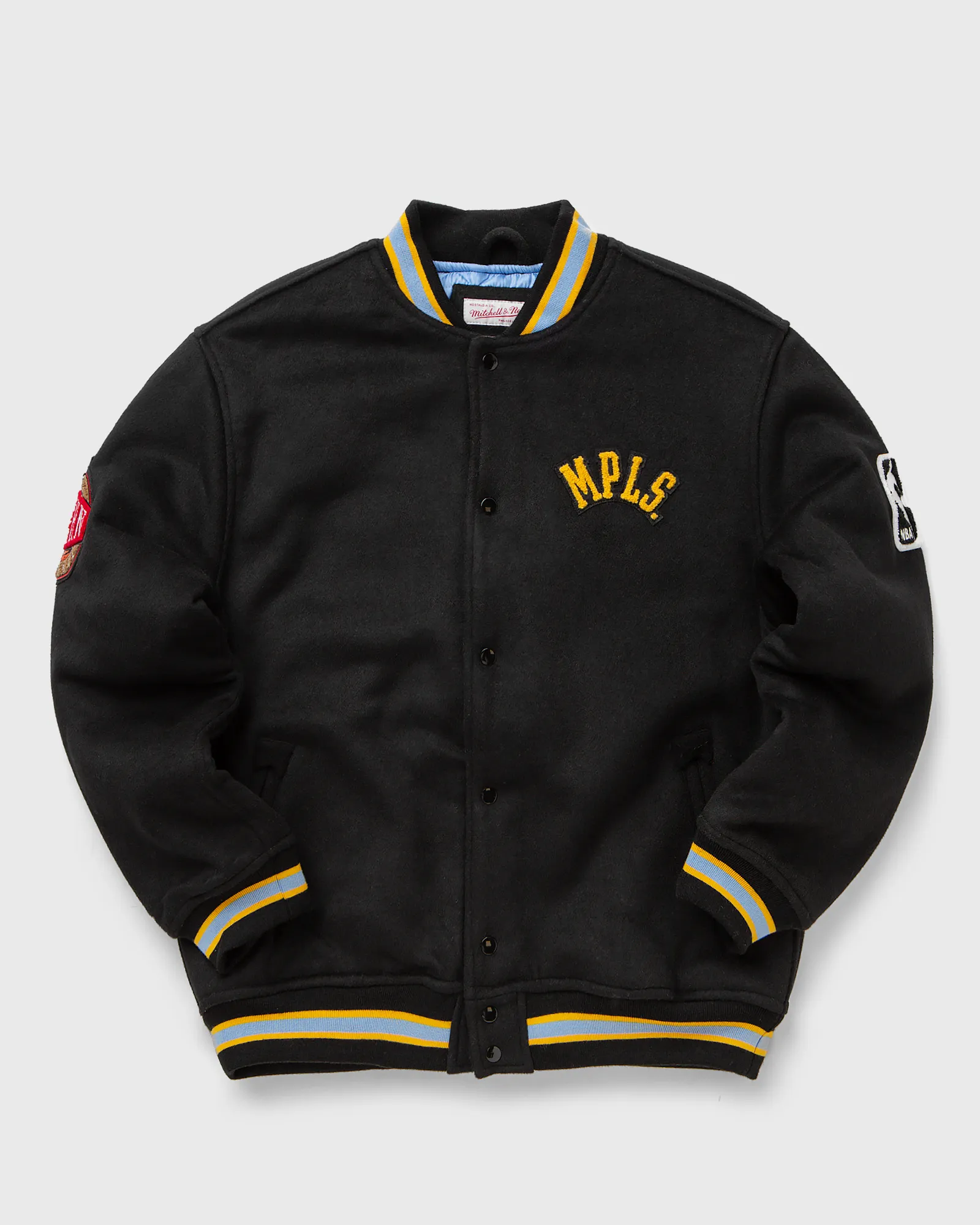 Mitchell & Ness NBA Minneapolis Lakers Hardwood Classics Wool Varsity Jacket