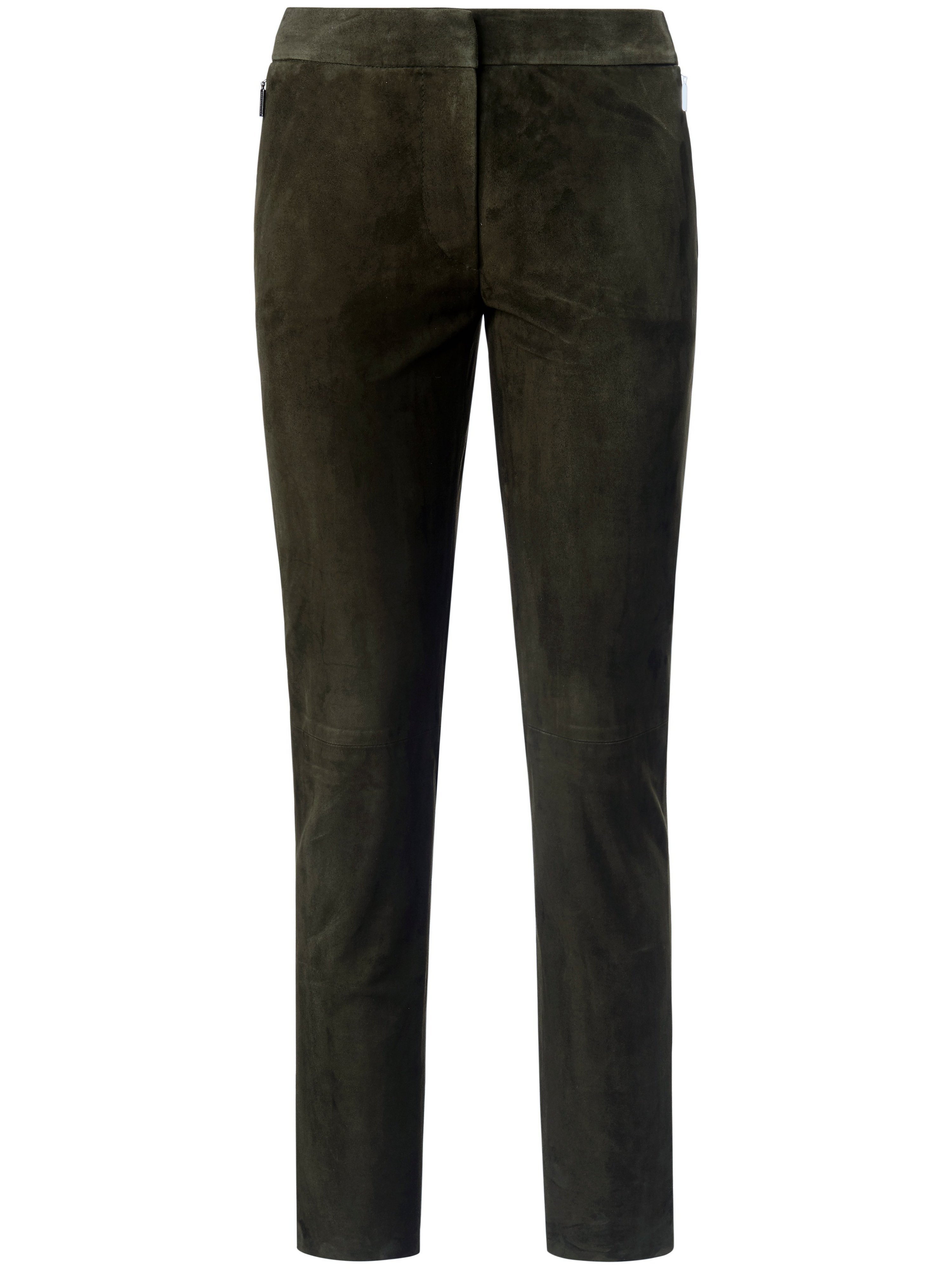 Knöchellange Lederhose