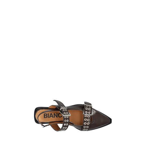 Bianco BIAVictoria Slingback Ballerinasko, Brown, 39