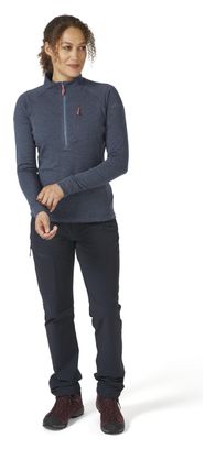 Polaire Demi-Zip Femme Rab Nexus Bleu