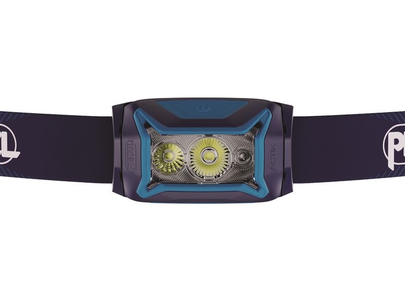 Petzl Stirnlampe Actik Core Blau, 625 lm Einfach zu bedienende kompakte Stirnlampe