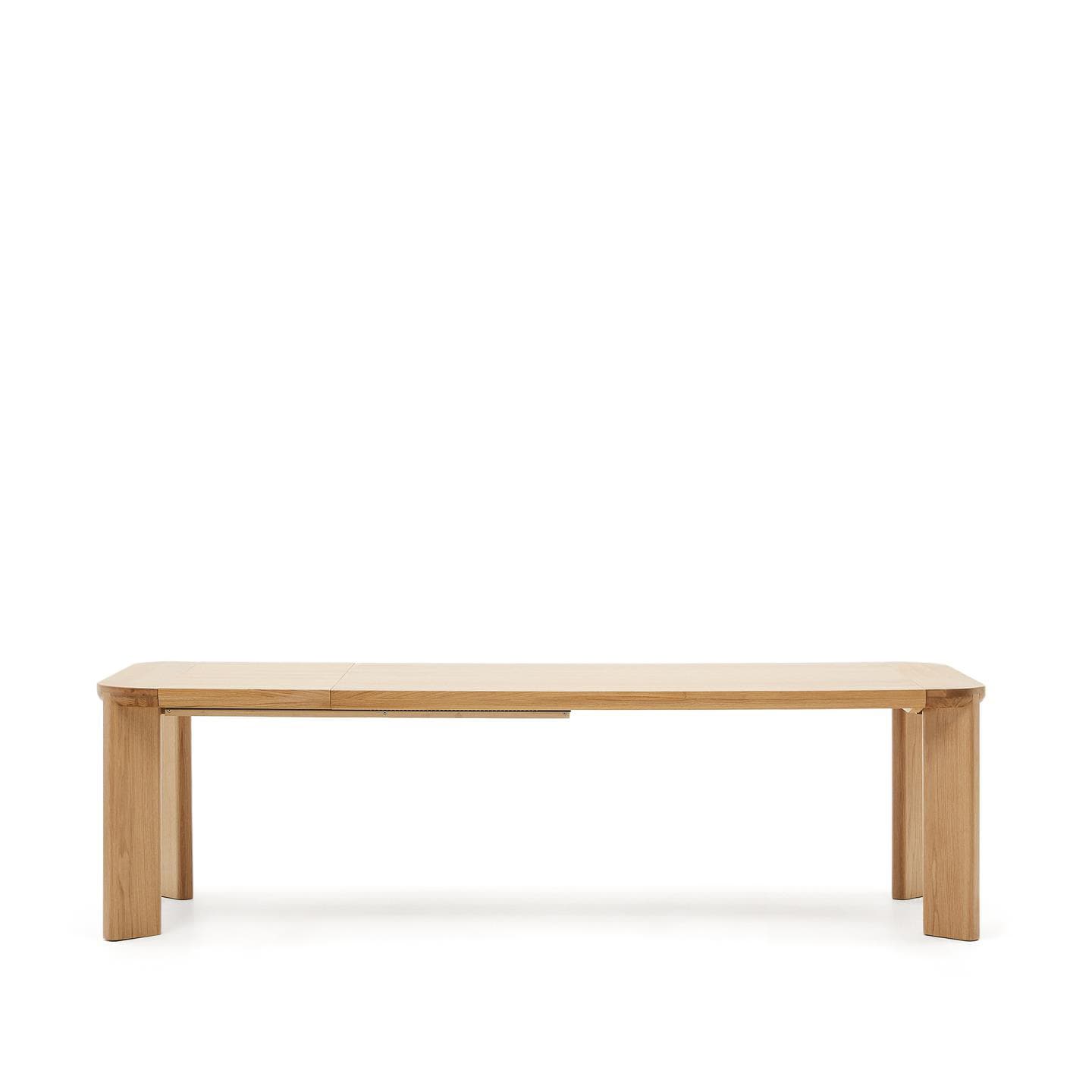 Kave Home Esstisch JONDAL 200(280) x 100 cm Naturfarben