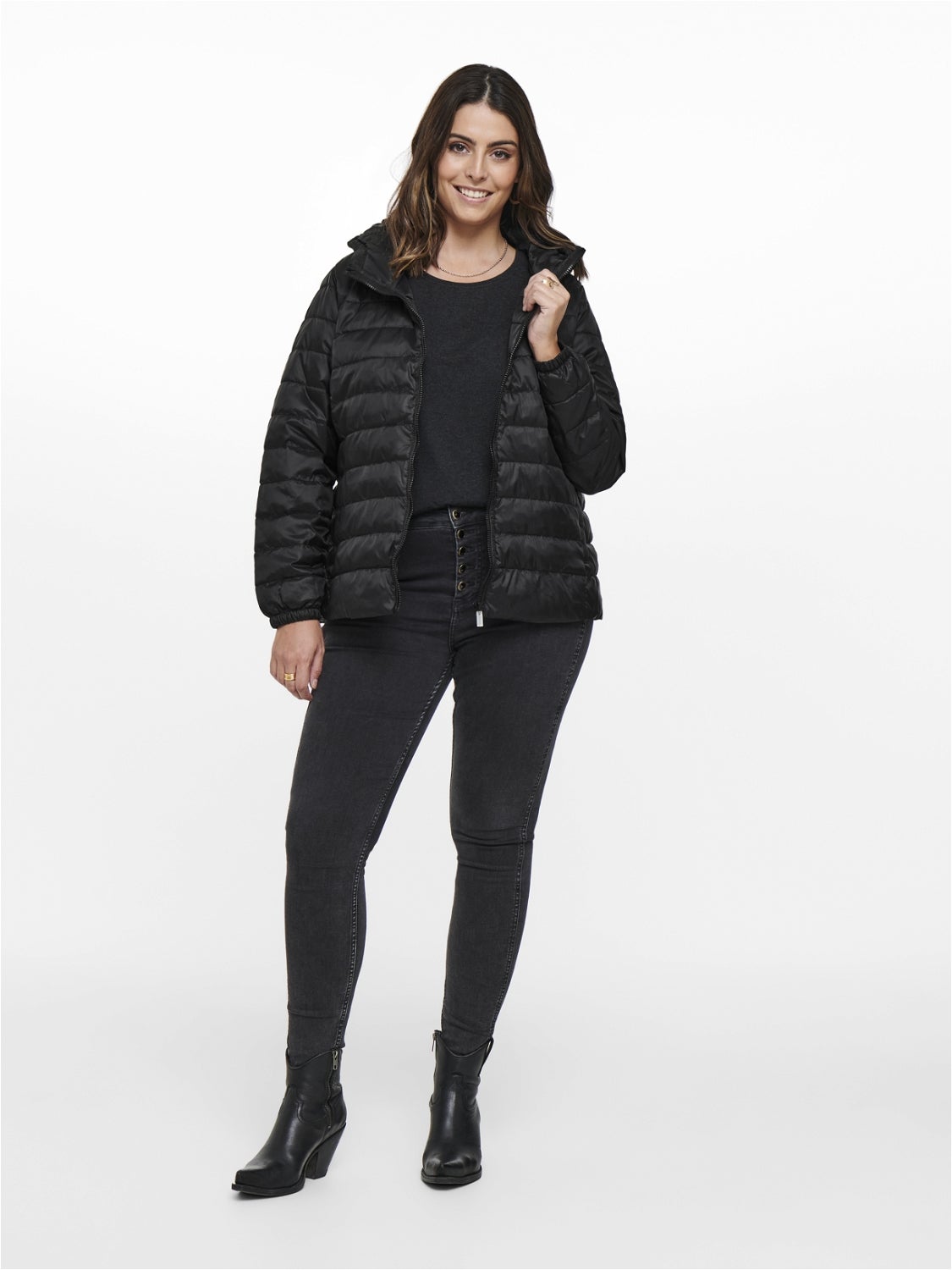 CARTAHOE Steppjacke Black