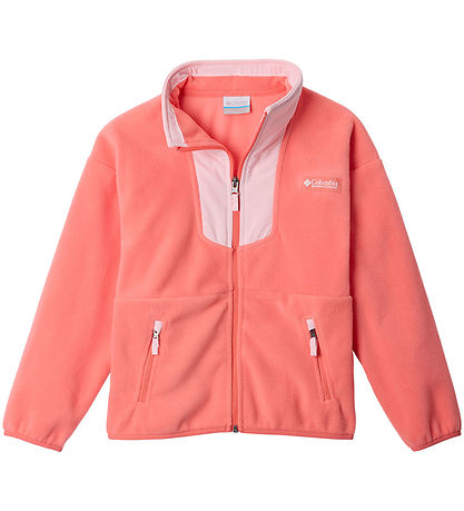 Columbia Fleecejacke - Sequoia Grove - Hot Coral/Satin Pink