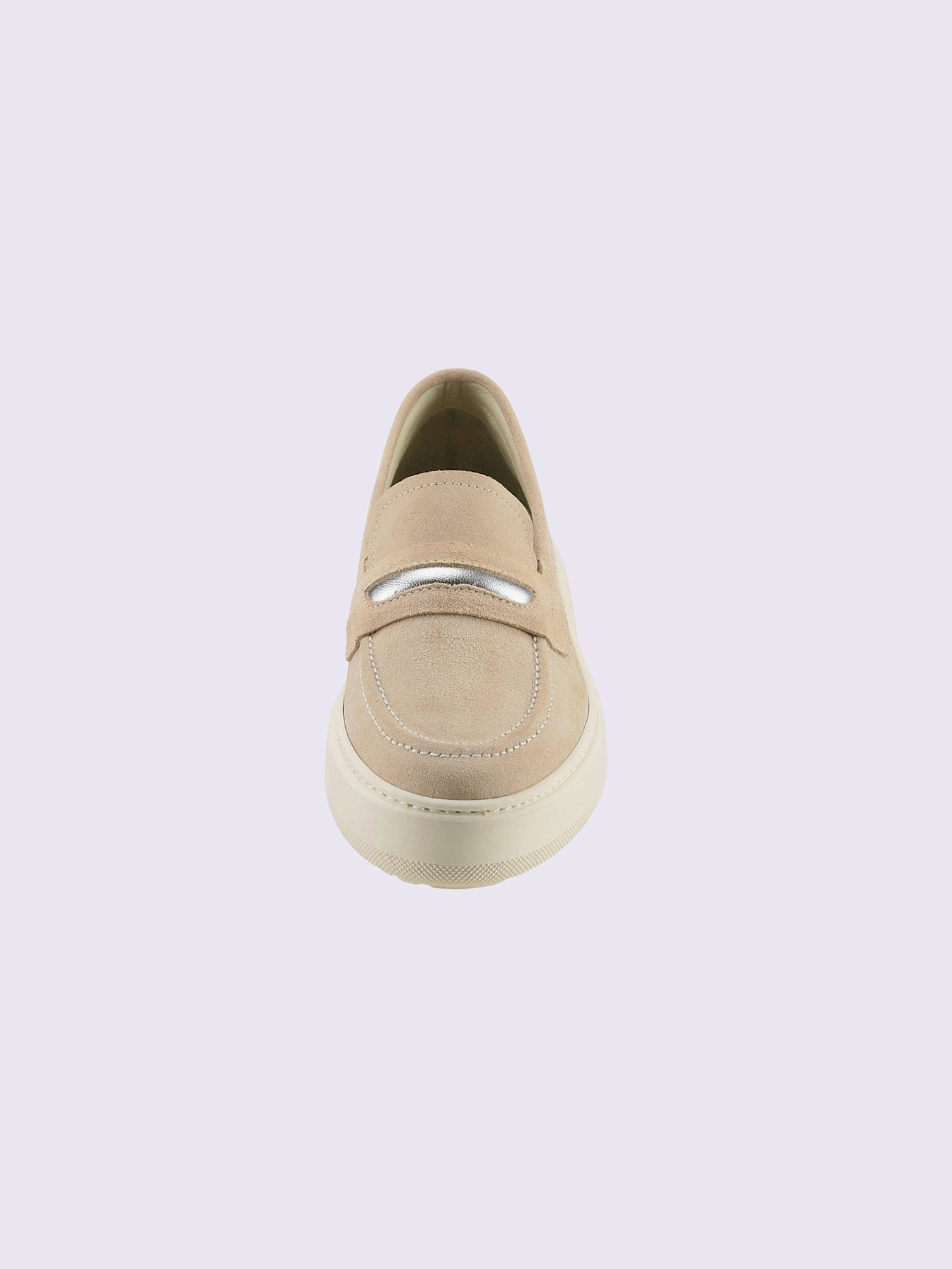 Trotteurs cuir velours de vache.