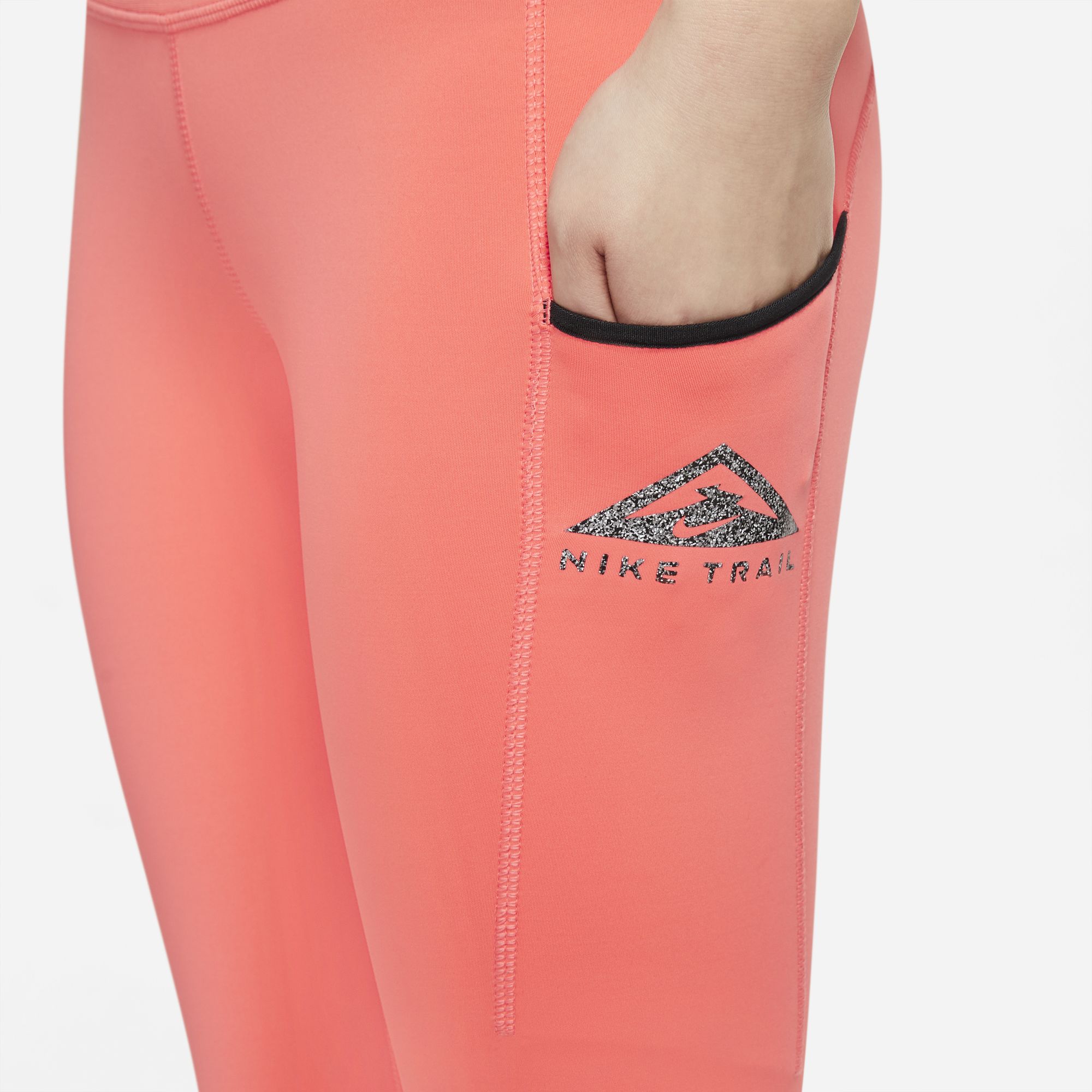 Nike Epic Luxe Trail Running Tights Dame Magic Ember/Reflective Silver