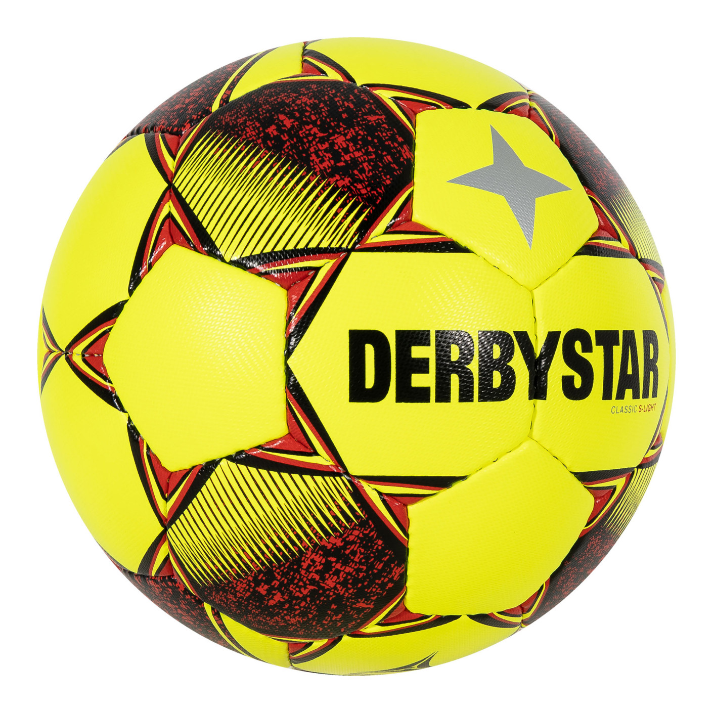 Derbystar Classic Super Light II Kunstgras Voetbal Maat 5 Geel Rood Zwart