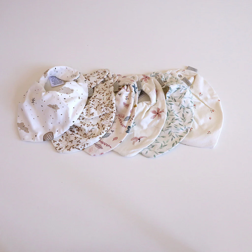 Bandana Savlesmæk, 2-pak - GOTS Dreamland