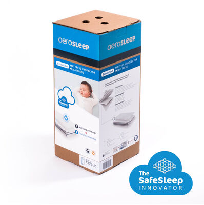 AeroSleep Evolution Madrass og 3D Madrasstrekk 40x90x4 Cm