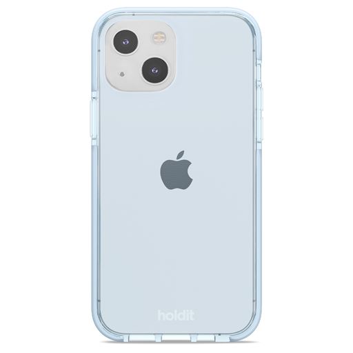 holdit Iphone 14/13 Seethru Cover, Mineral Blue