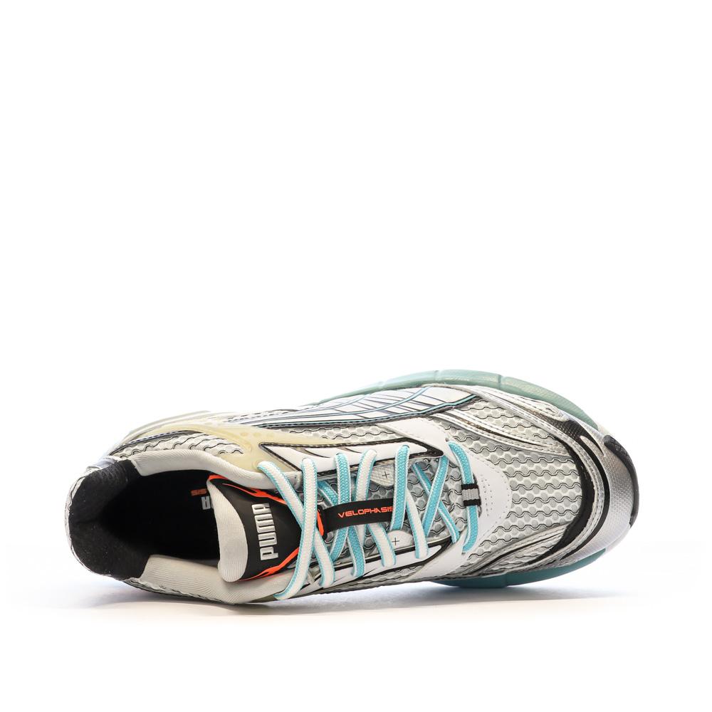 Puma Baskets Bleu/Gris Mixte Puma Velophasis Phased