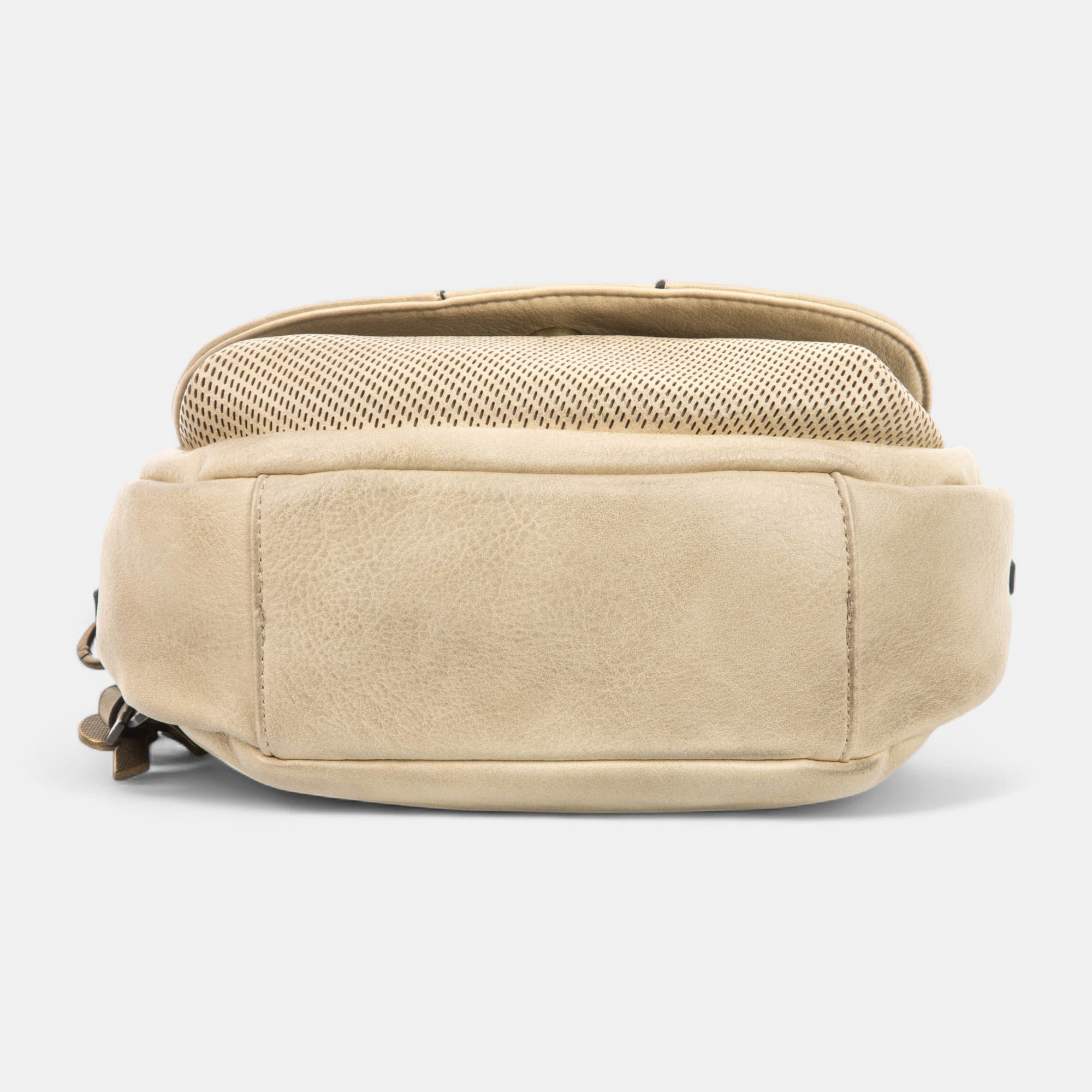 Sac bandoulière beige