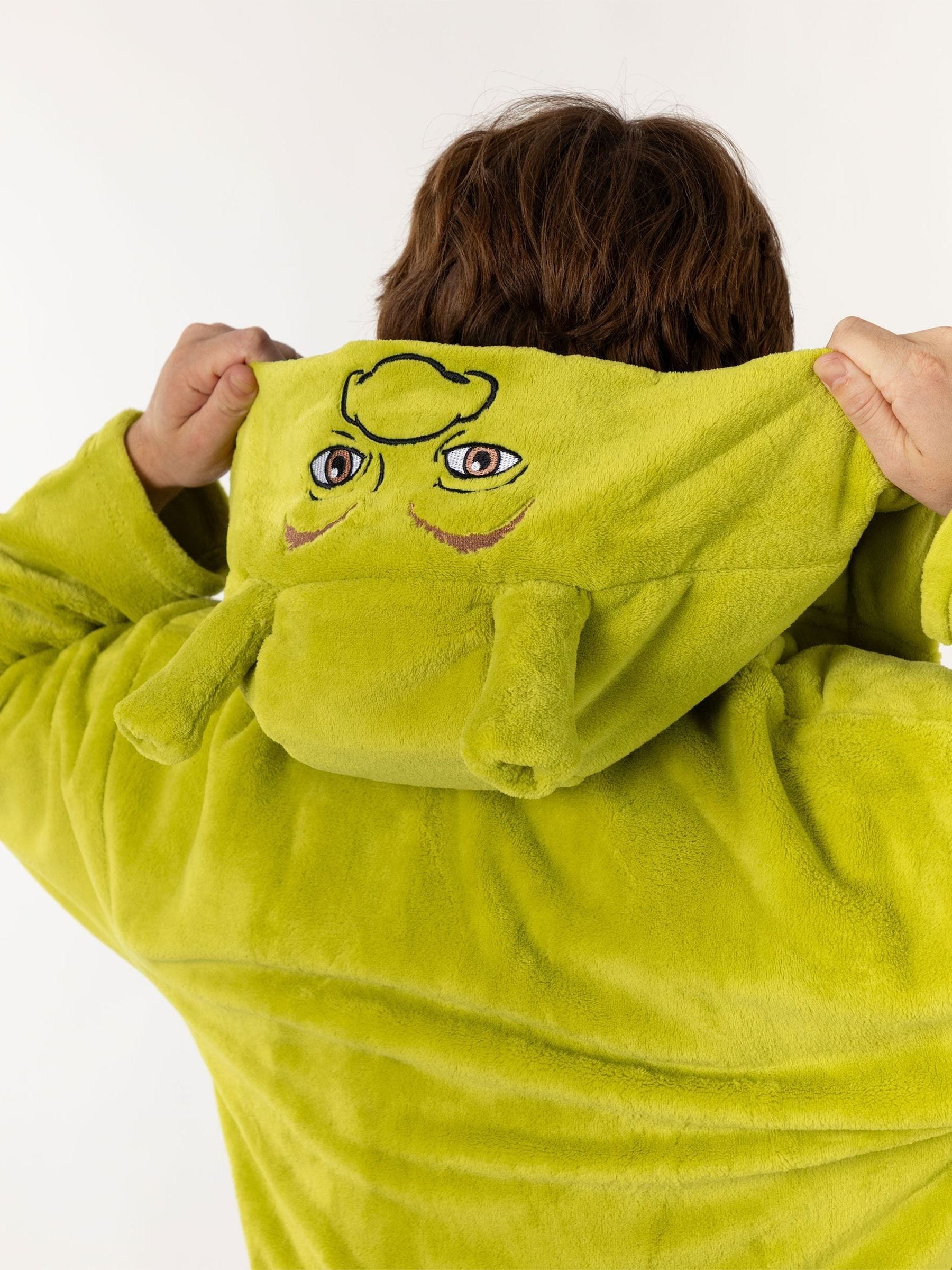 Vanilla Underground Shrek Hooded Bath Robe