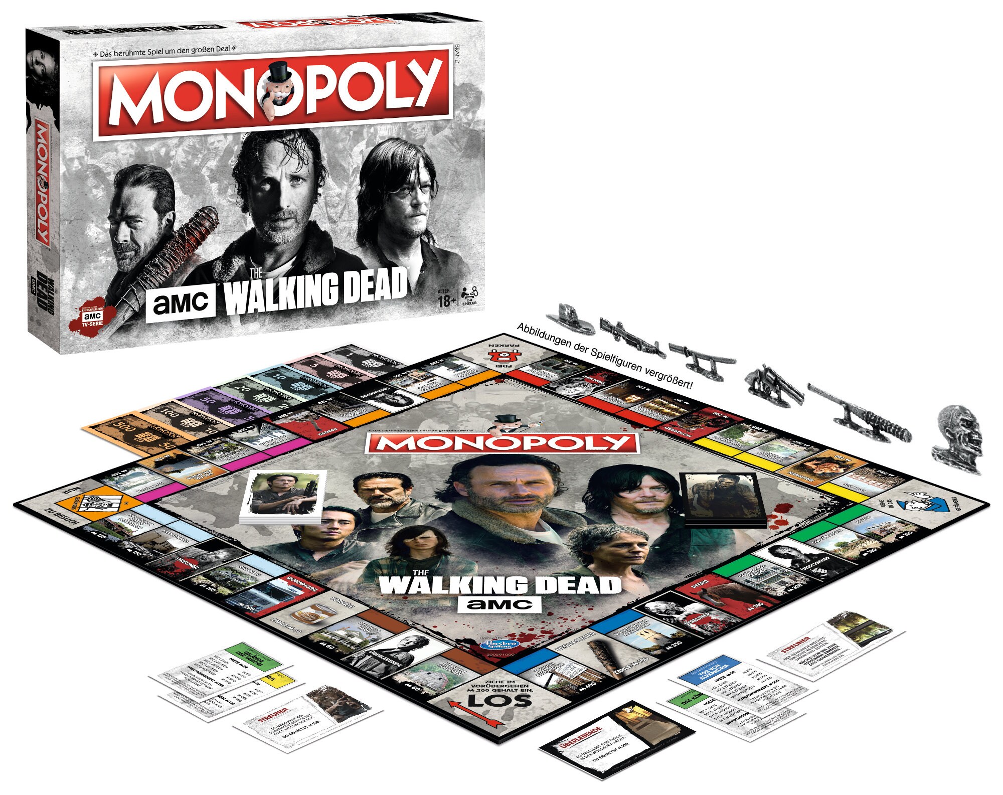 Monopoly The Walking Dead AMC Edition Brettspiel deutsch