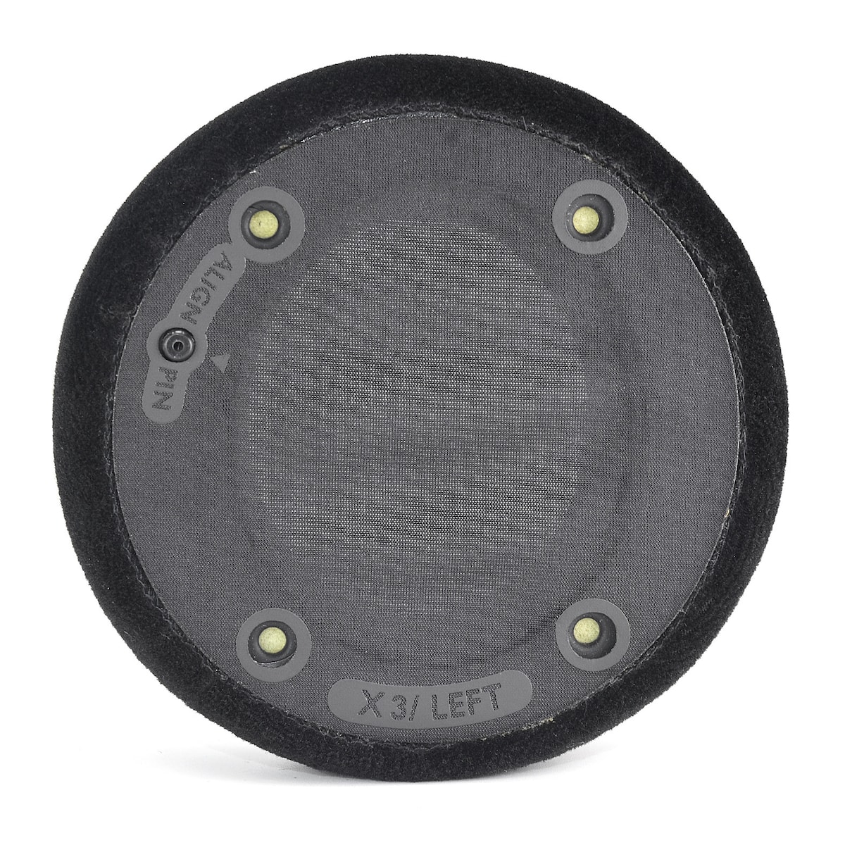 Erstatning velour puter øreputer for Philips Audio Fidelio Sort M Fidelio X2  X1