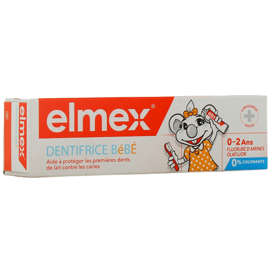 Dentifrice Bébé 0-2 Ans Elmex