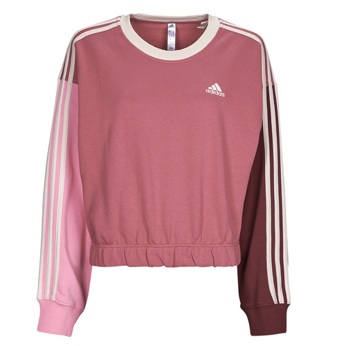 Adidas Sportswear - 3S CR SWT - Bordeaux / Rose