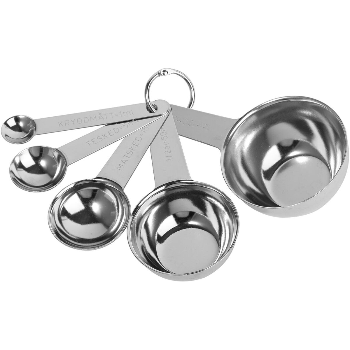 Målesett, 5 deler