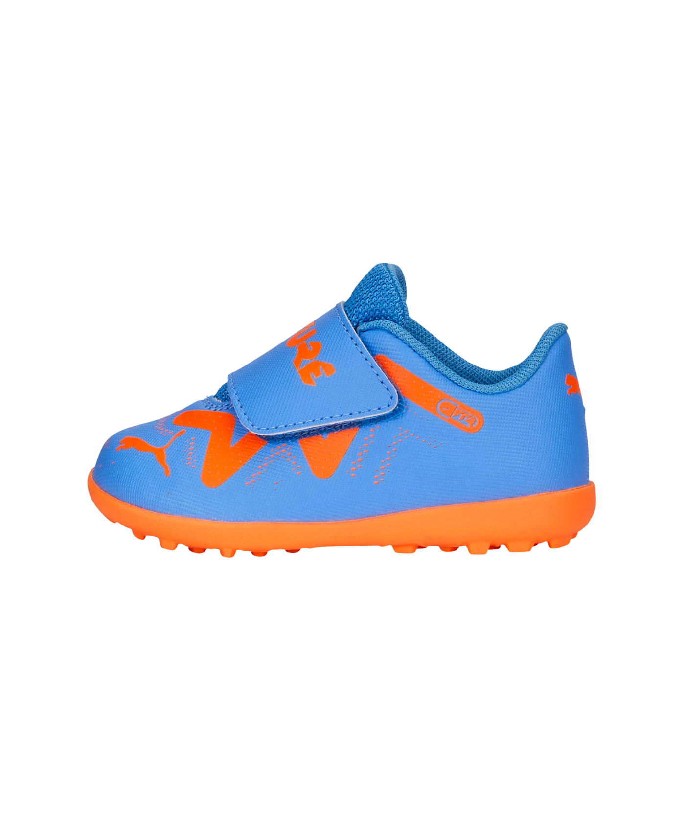 PUMA FUTURE Play TT V Supercharge Baby Jr Kids Blau Orange F01