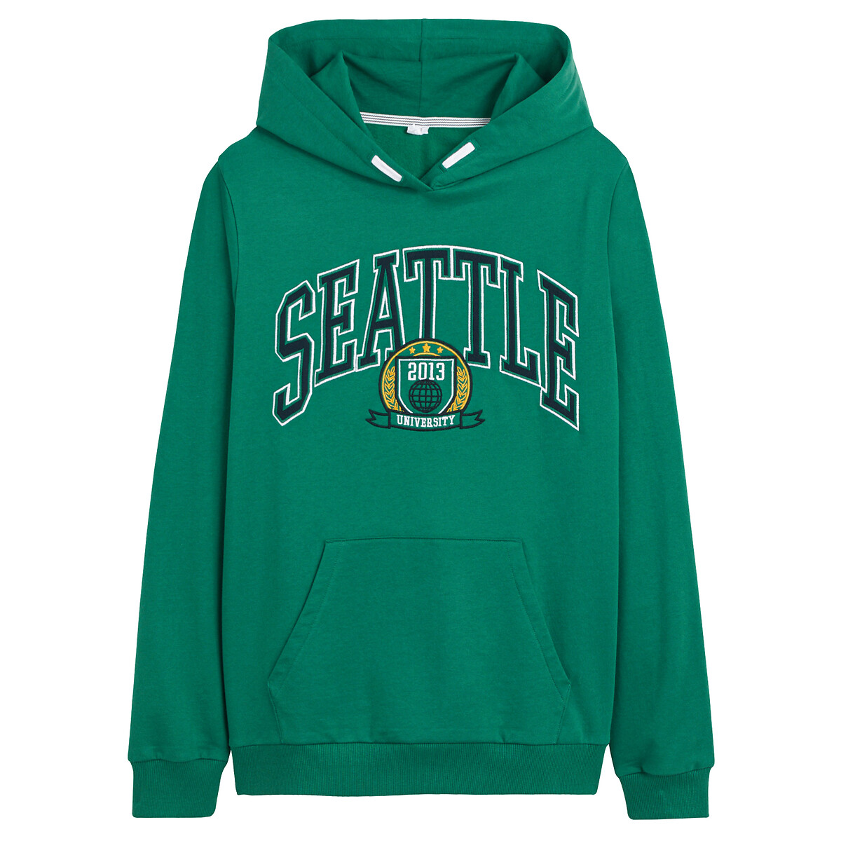 COLEÇÕES LA REDOUTE<br>Moletom com capuz estampado