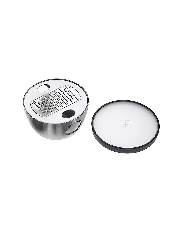 LURCH RazorTech EDS Parmesanreibe mit Deckel  13cm silber