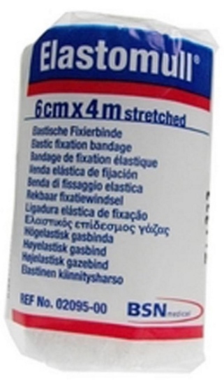 Elastomull Fixatiewindsel 6cmx4m 2095 1 stuk