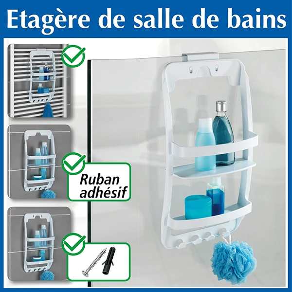 Étagère de salle de bain universelle Wenko by Maximex