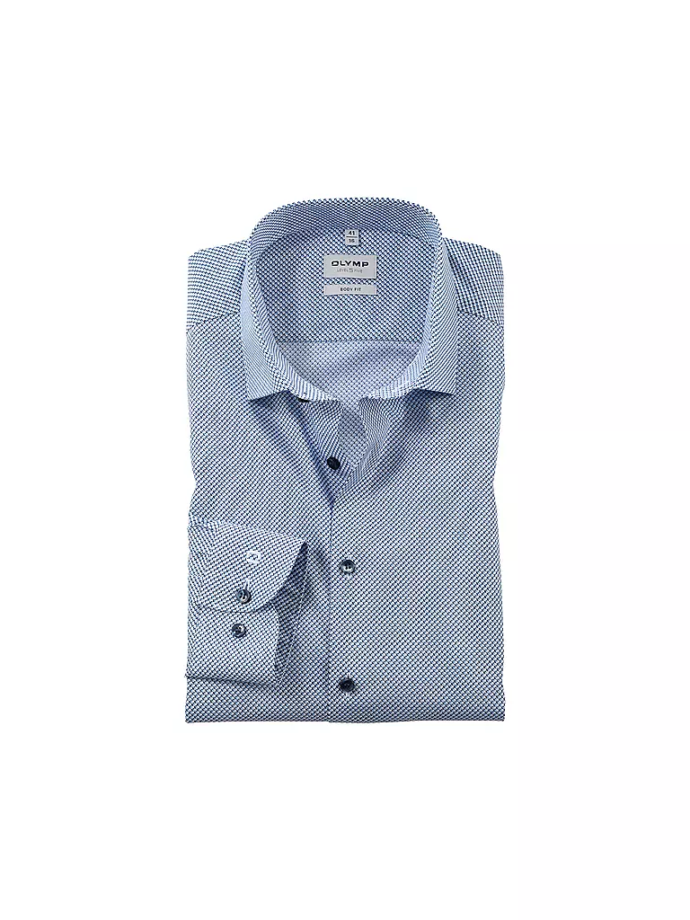 OLYMP LEVEL FIVE Hemd Body Fit blau