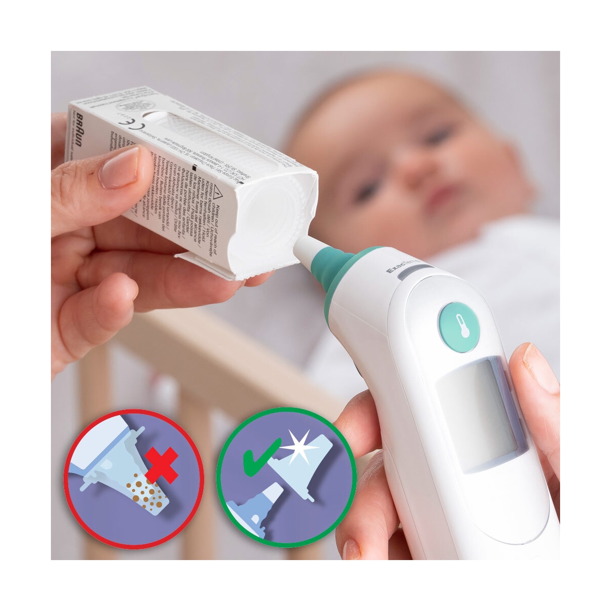 Braun ThermoScan 6 med Age Precisioned IRT6515NOEE