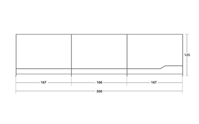 Outwell Windschutz Oklahoma 5 Meter