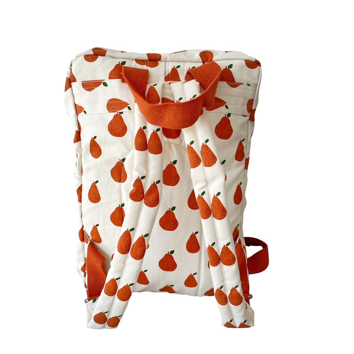 Sac à dos double enfant double poignées poire argile Jolie saison