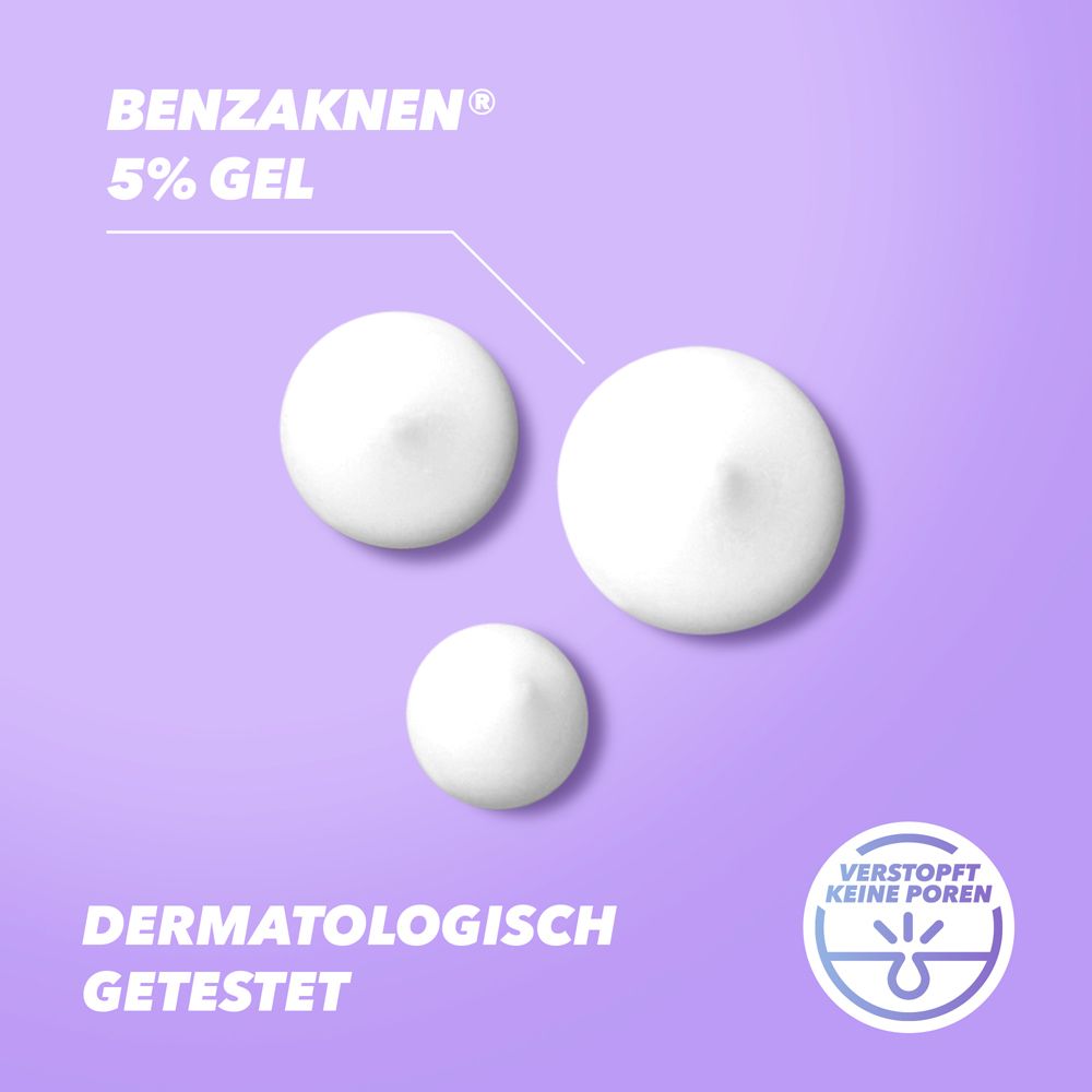 Benzaknen 5% Gel